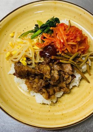 簡単時短の完全飯！ビビンバ-レシピのメイン写真