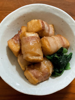 肉巻き厚揚げの角煮風-レシピのメイン写真