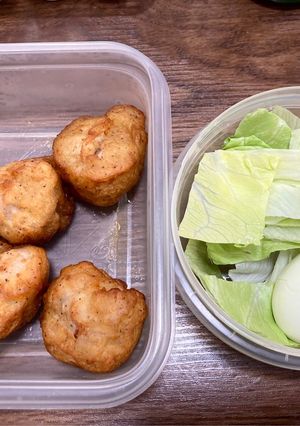 【糖尿病弁当】唐揚げセット-レシピのメイン写真