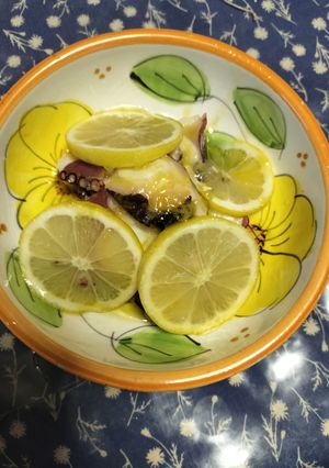 タコのカルパッチョ 広島レモン🍋🐙-レシピのメイン写真