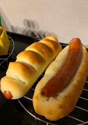 基本のパン生地でウインナーパン☆-レシピのメイン写真