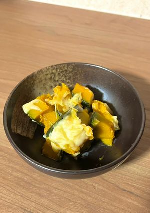 簡単！副菜 かぼちゃのチーズ焼き-レシピのメイン写真