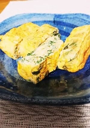 生姜と大葉の卵焼き-レシピのメイン写真