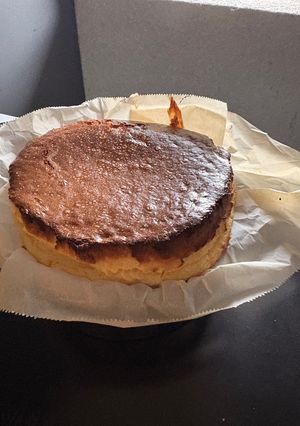 バスクチーズケーキ-レシピのメイン写真