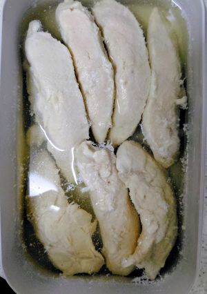 ササミ白だし漬け-レシピのメイン写真