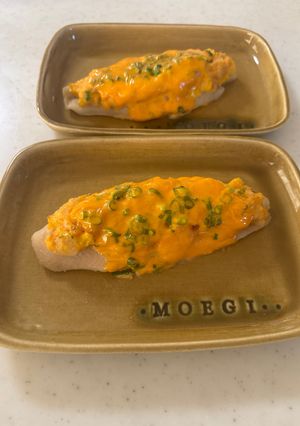白身魚のガリっと明太ポテト乗せ-レシピのメイン写真