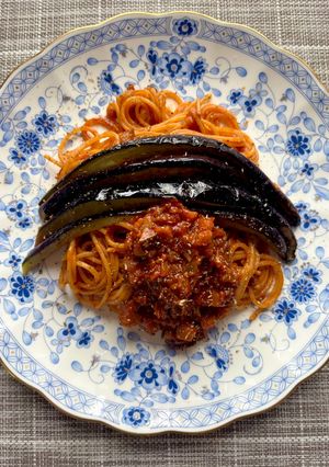 トマトソースパスタ-レシピのメイン写真