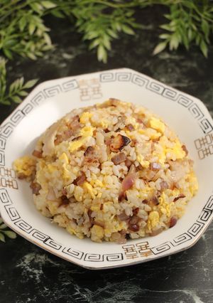 簡単！豚バラチャーハン-レシピのメイン写真