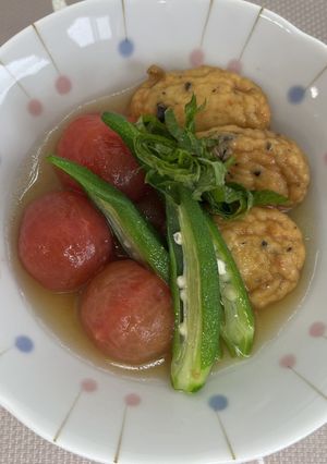 オクラの冷しびたし-レシピのメイン写真
