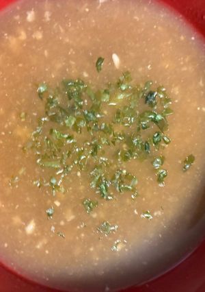 めかぶとひき割り納豆のお味噌汁-レシピのメイン写真