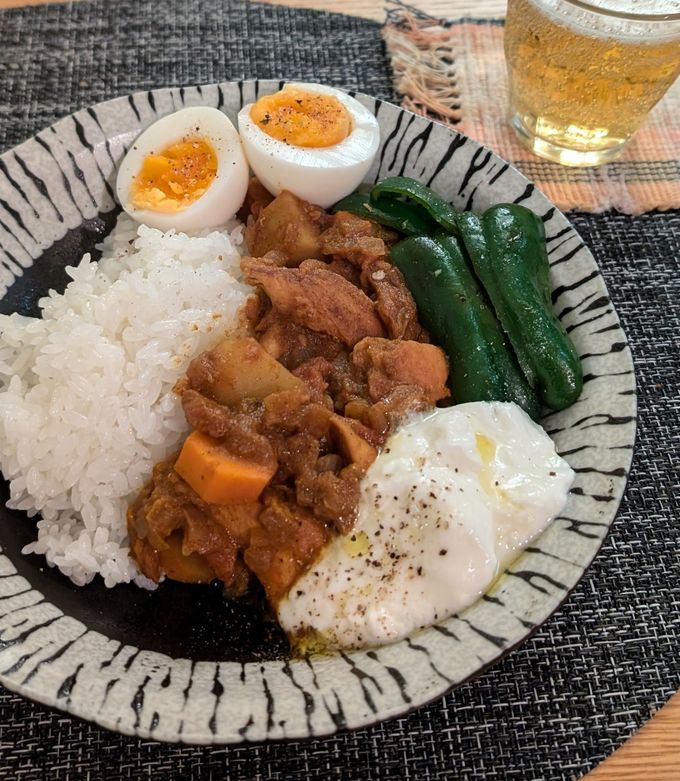 カレー粉でつくる1人分トマトカレー-レシピのメイン写真