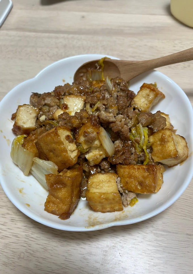 厚揚げと挽肉の旨うま煮-レシピのメイン写真