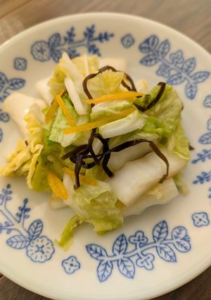 ゆず白菜-レシピのメイン写真