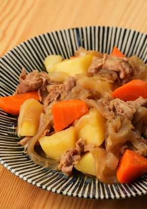 【節約】豚肉でも美味しいヨ！肉じゃが-レシピのメイン写真