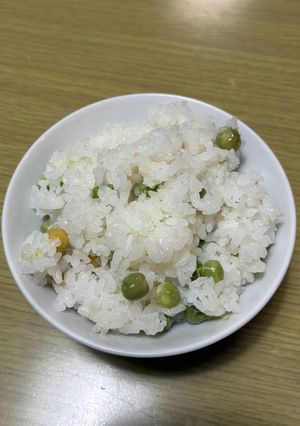 炊飯器で豆ごはん-レシピのメイン写真