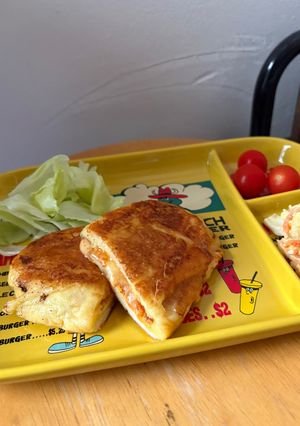コッペパンのフレンチピザトースト-レシピのメイン写真