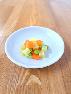 【離乳食】枝豆入りコロコロポテトサラダ-レシピのメイン写真