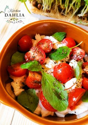 【爆速カプレーゼ！🇮🇹】ミニトマトで簡単おつまみ🍅-レシピのメイン写真