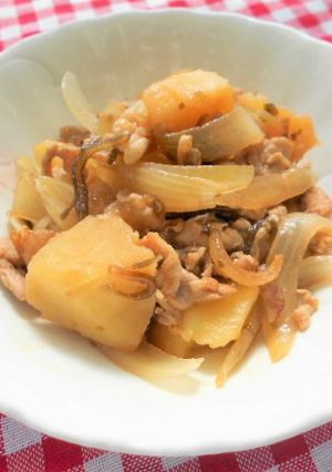 【バランス】塩こんぶ肉じゃが-レシピのメイン写真