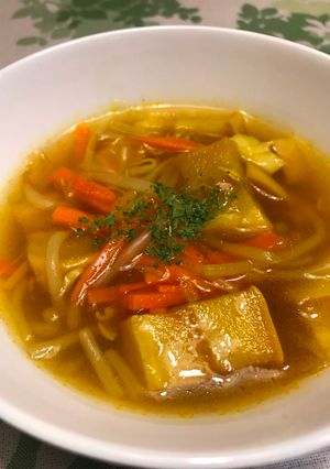もやしのカレースープ-レシピのメイン写真
