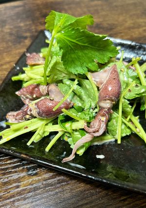 【春1番】蛍イカと三つ葉のハニマス和え-レシピのメイン写真