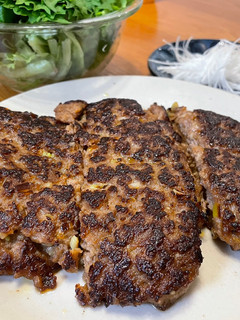 ひき肉焼肉!-レシピのメイン写真