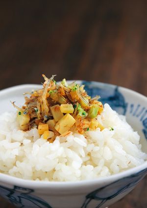 ブロッコリー茎とちりめんじゃこのふりかけ-レシピのメイン写真
