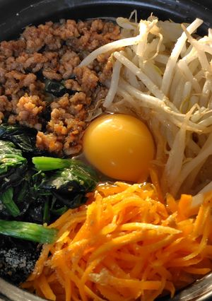 焼き肉屋さんみたい！土鍋ビビンバ！-レシピのメイン写真