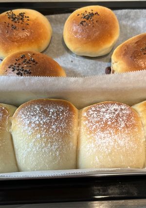 ヨーグルト大量消費♡ミニ食パン-レシピのメイン写真