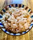 鍋の素＆ほたて缶詰で1合炊き込みご飯 7