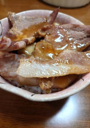 豚丼の上-レシピのメイン写真