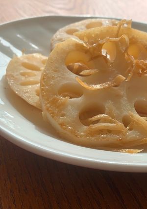 新れんこんのだし醤油炒め-レシピのメイン写真