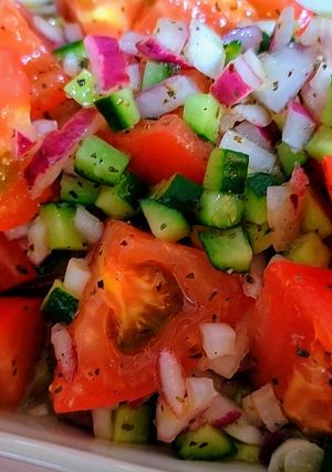 ひんやり美味しい！トマトのさっぱりサラダ-レシピのメイン写真