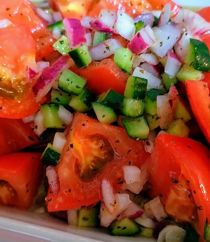 ひんやり美味しい！トマトのさっぱりサラダ by mi♥tan