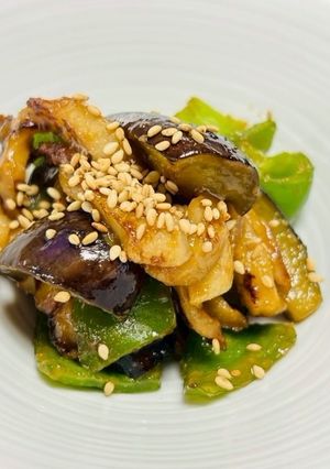 なすとちくわの味噌炒め-レシピのメイン写真