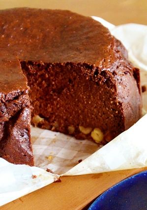 しっとりベイクドチョコチーズケーキ-レシピのメイン写真