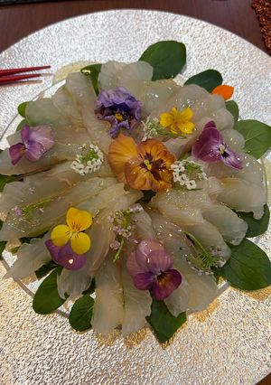 昆布締め平目のカルパッチョ-レシピのメイン写真