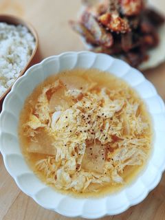 大根だけふわとろスープ☆スープジャー弁当-レシピのメイン写真