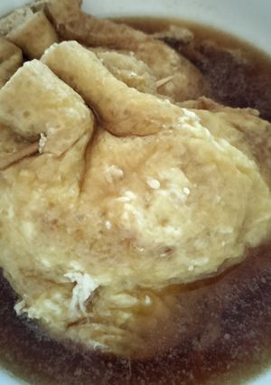 意外と簡単！たまご巾着煮-レシピのメイン写真