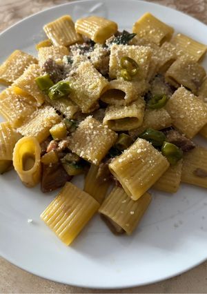 きのことズッキーニのバター醤油パスタ-レシピのメイン写真
