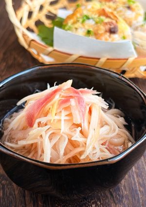 【常備菜】新生姜とみょうがの甘酢漬け-レシピのメイン写真