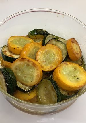 グリルズッキーニの甘酢マリネ♪-レシピのメイン写真