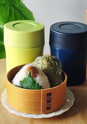 スープジャー弁当☆春雨スープ&おにぎり-レシピのメイン写真