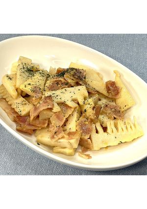 たけのこのベーコンチーズマヨ★動画あり★-レシピのメイン写真