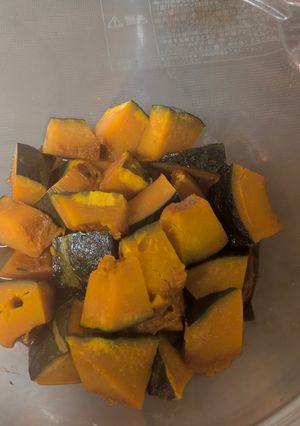 かぼちゃのほくほくレンジ煮🎃-レシピのメイン写真