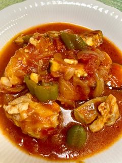 鶏もも肉のトマト煮♪-レシピのメイン写真