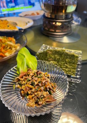 ホタルイカと山うどの香味なめろう-レシピのメイン写真