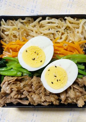 8/27ﾖｯﾁｬﾝ☆ビビンバお弁当-レシピのメイン写真