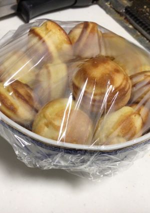 美味しすぎ！簡単ホケミでベビーカステラ！-レシピのメイン写真