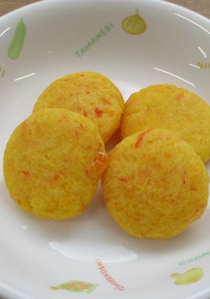 （保育所）米粉にんじんクッキー-レシピのメイン写真